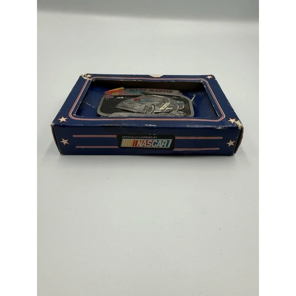Vintage Mark Martin #6 NASCAR Belt Buckle Limited Edition Buckle Of‎ America